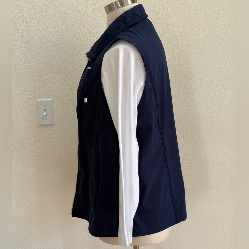 Chico’s Women's Navy Vest size 20 (Chicos size 4) - Picture 4 of 13